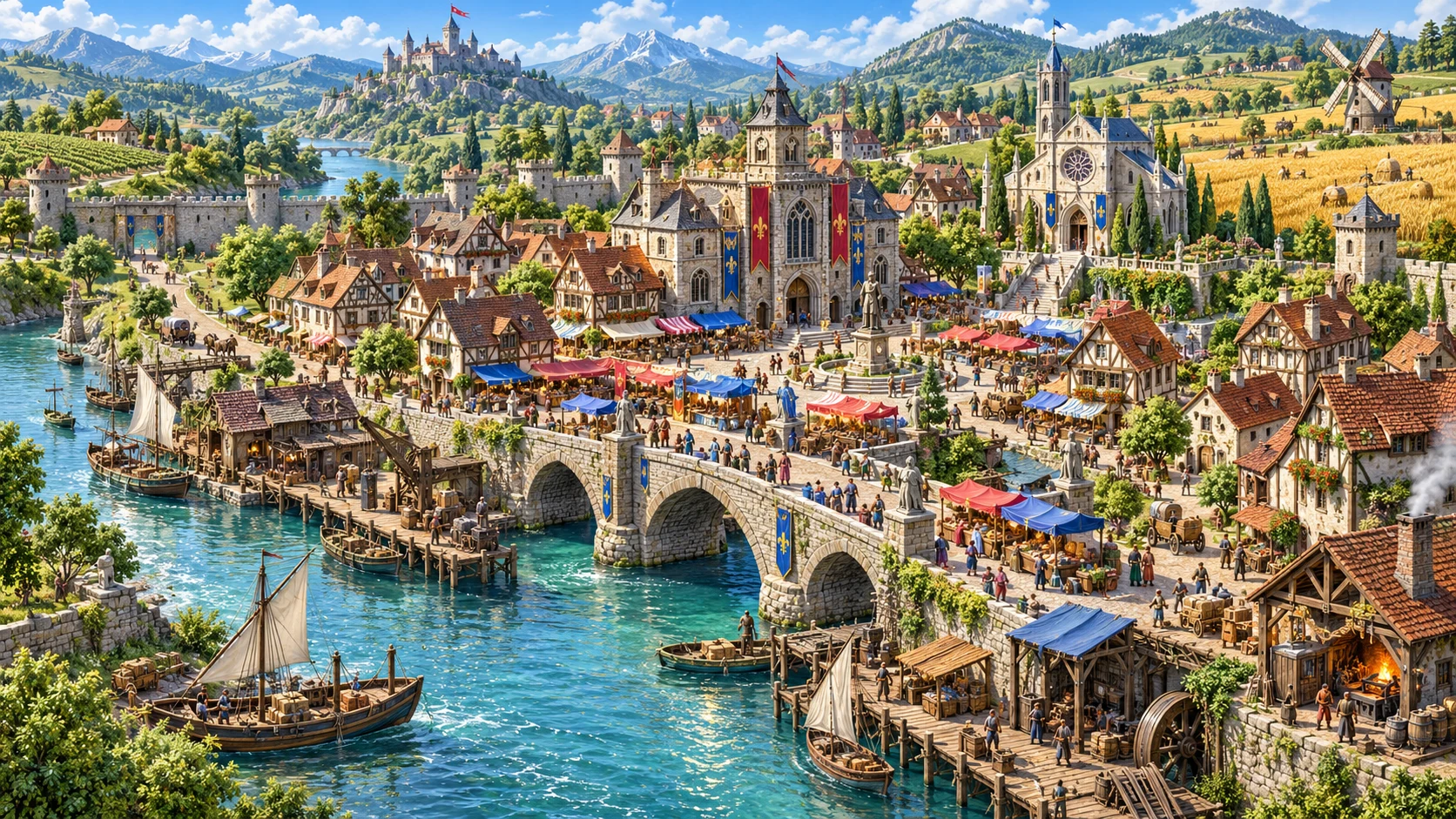 Settlement Generator editorial illustration